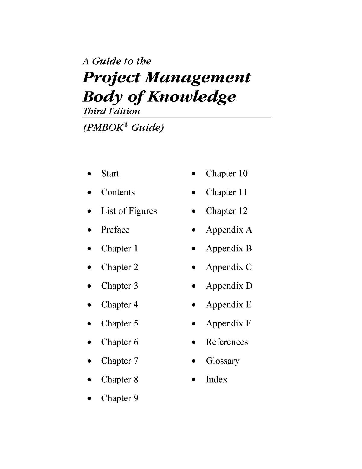 [Textbook 2] A Guide To Project Management, 2004 - A Guide To The ...