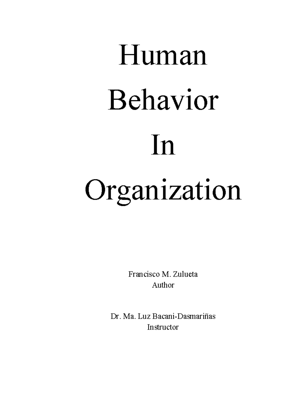 human-behavior-in-organizations-main-ref-human-behavior-in