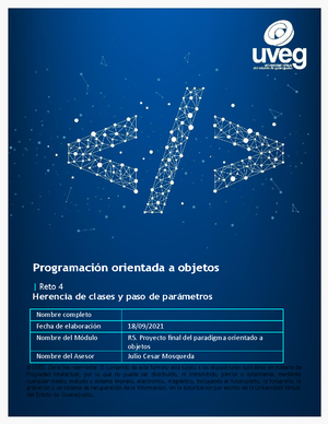 RETO 4 - Programacion Orientada A Objetos UVEG - Clase Cuenta Base ...