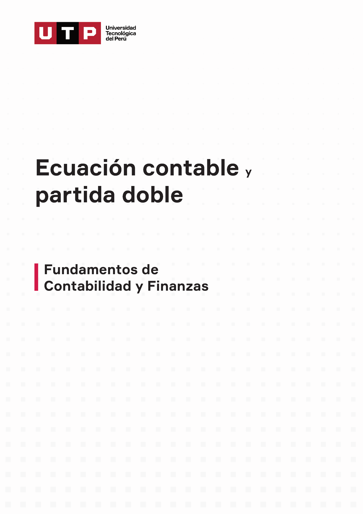 Ecuación Contable Y Partida Doble - Ecuación Contable Y Partida Doble ...