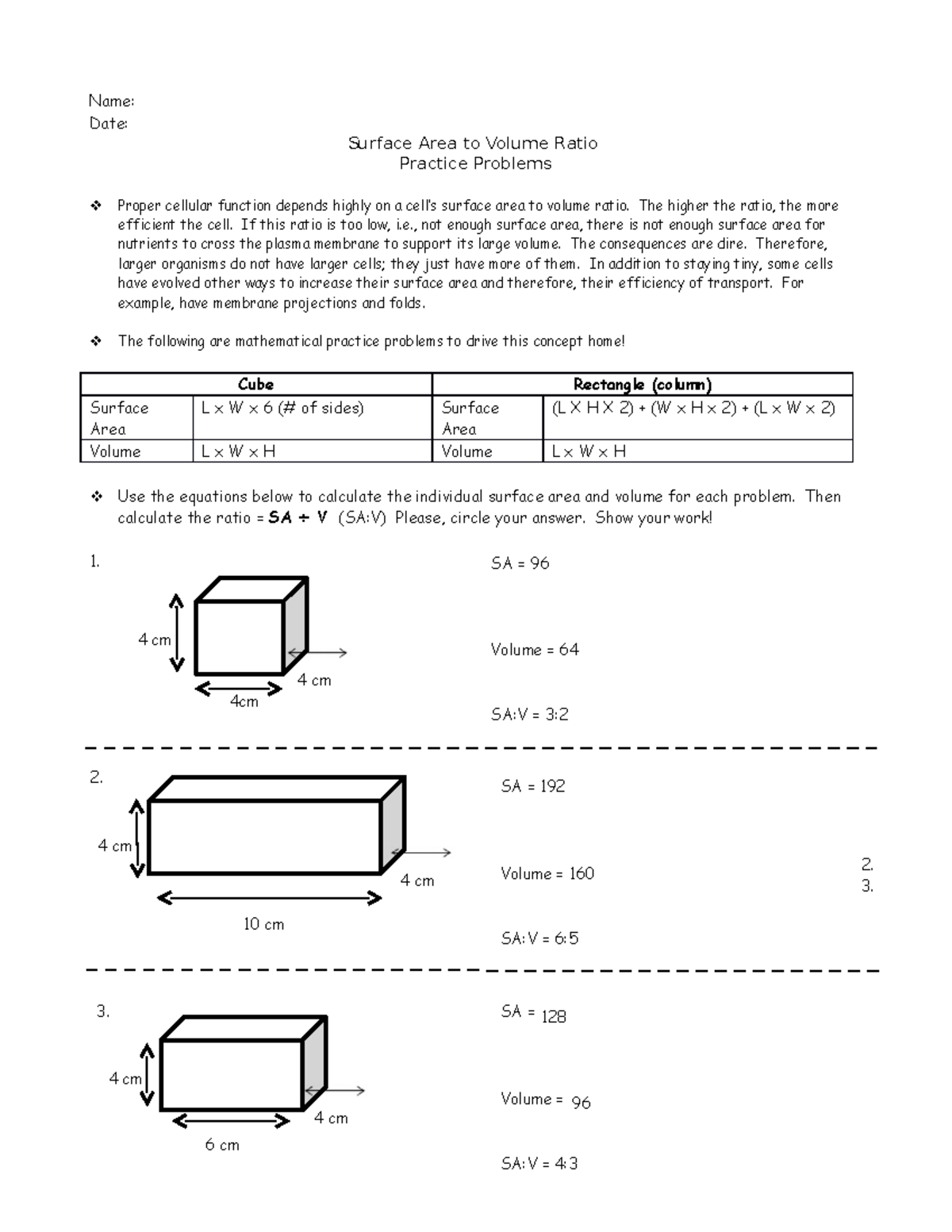 cell-surface-area-to-volume-ratio-worksheet-name-date-surface-area