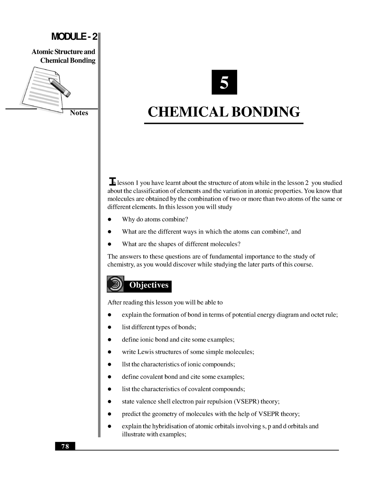 l5-vsepr-mot-module-2-chemistry-notes-atomic-structure-and