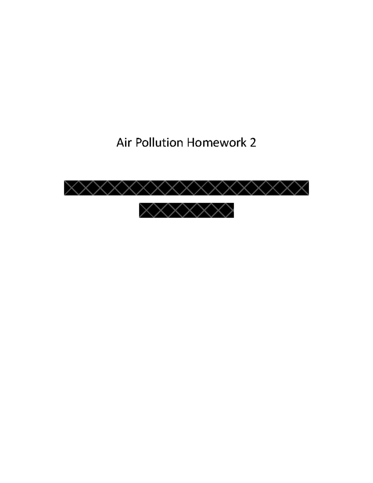 air pollution nptel assignment answers