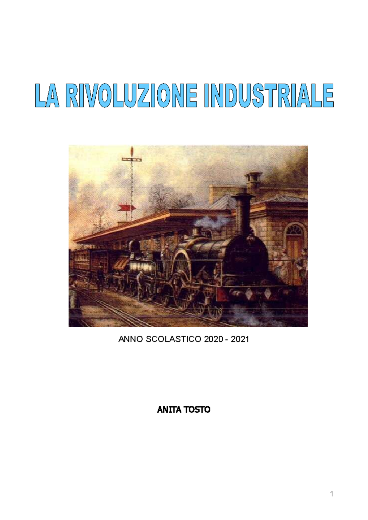 La Rivoluzione Industriale - PRIMA DELLA RIVOLUZIONE INDUSTRIALE CON LA ...