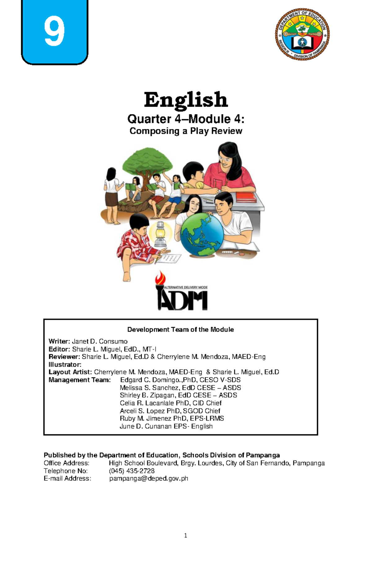 Eng9 Q4 Week6 16p - reeading materials - English Quarter 4–Module 4 ...