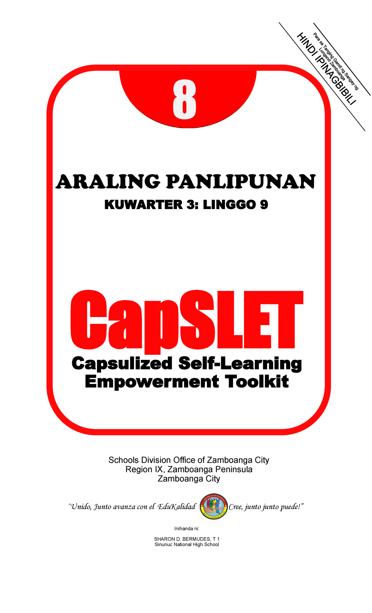 Week-9-Q3-Bermudes - ap modules - KUWARTER 3: LINGGO 9 CapSLET Schools ...