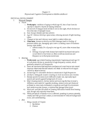 Chapter 13 - Textbook Notes, preparation for exam - Chapter 13- Notes ...