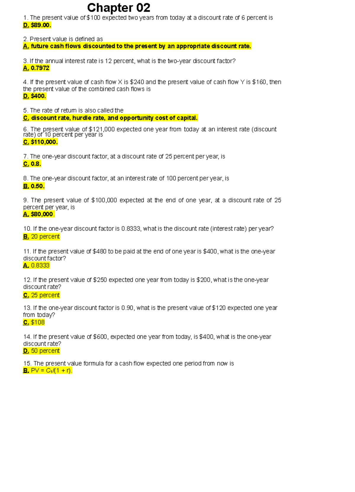 test-02-2020-questions-and-answers-the-present-value-of-100