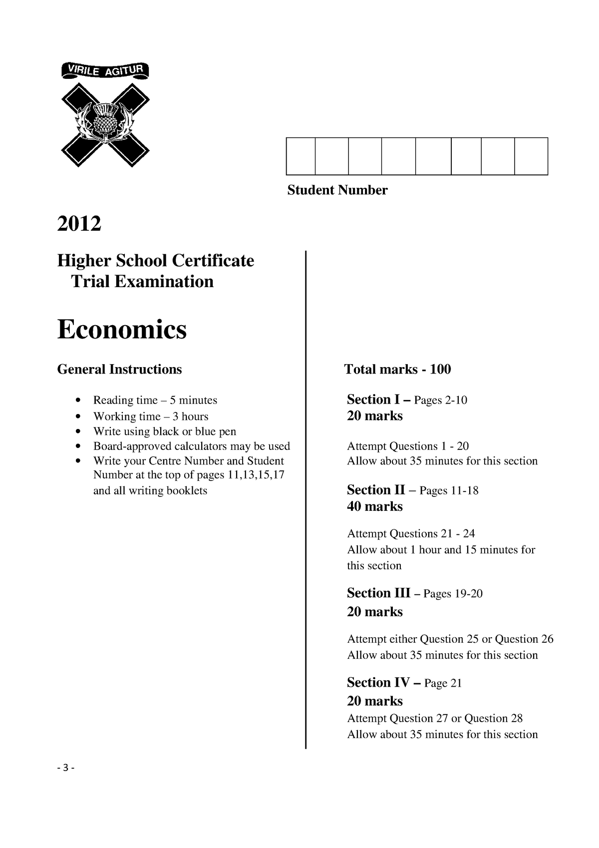 knox-2012-economics-trials-solutions-student-number-2012