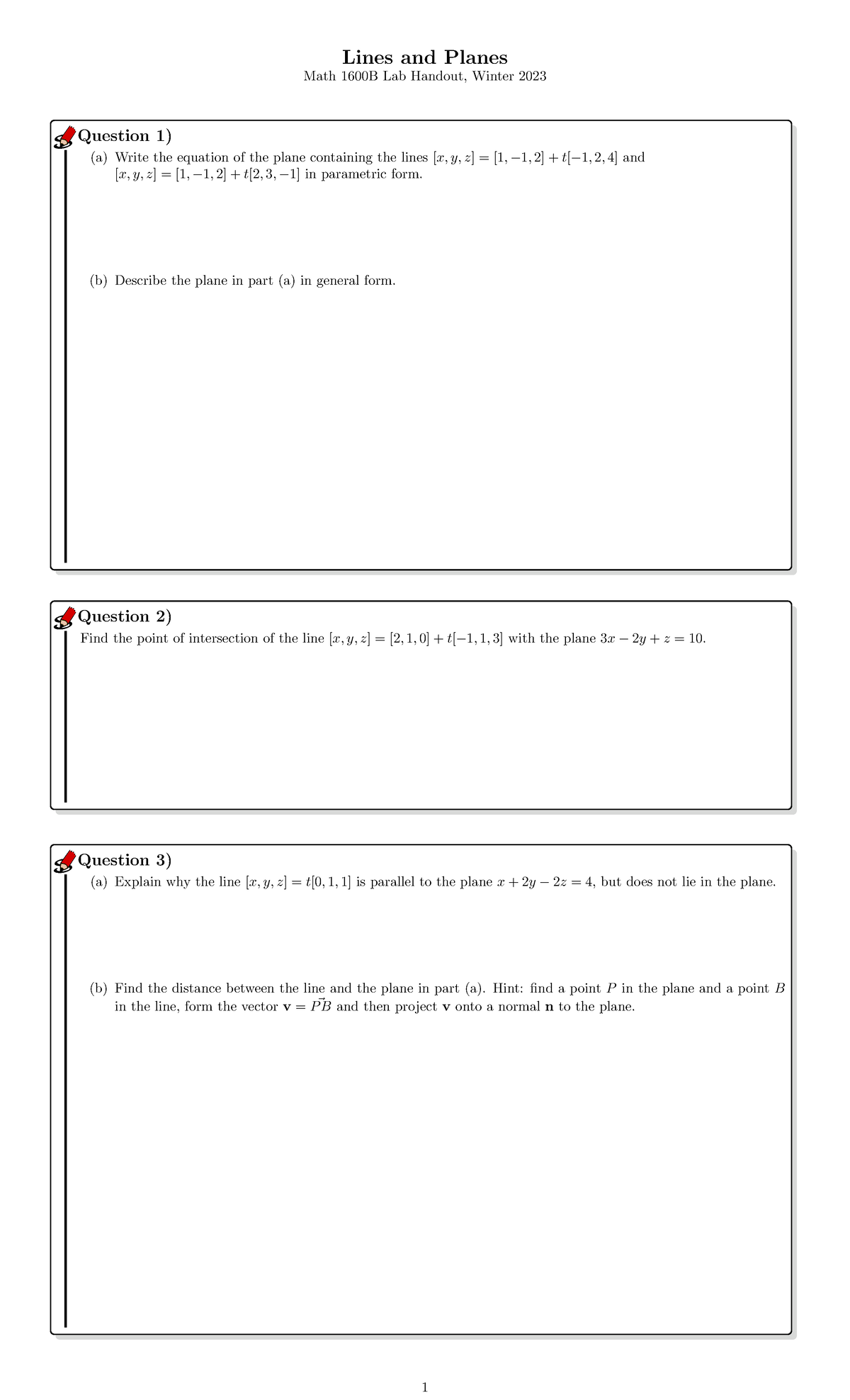 New+Lab+02+-+Handout - Math 1600B Lab Handout, Winter 2023Lines and ...