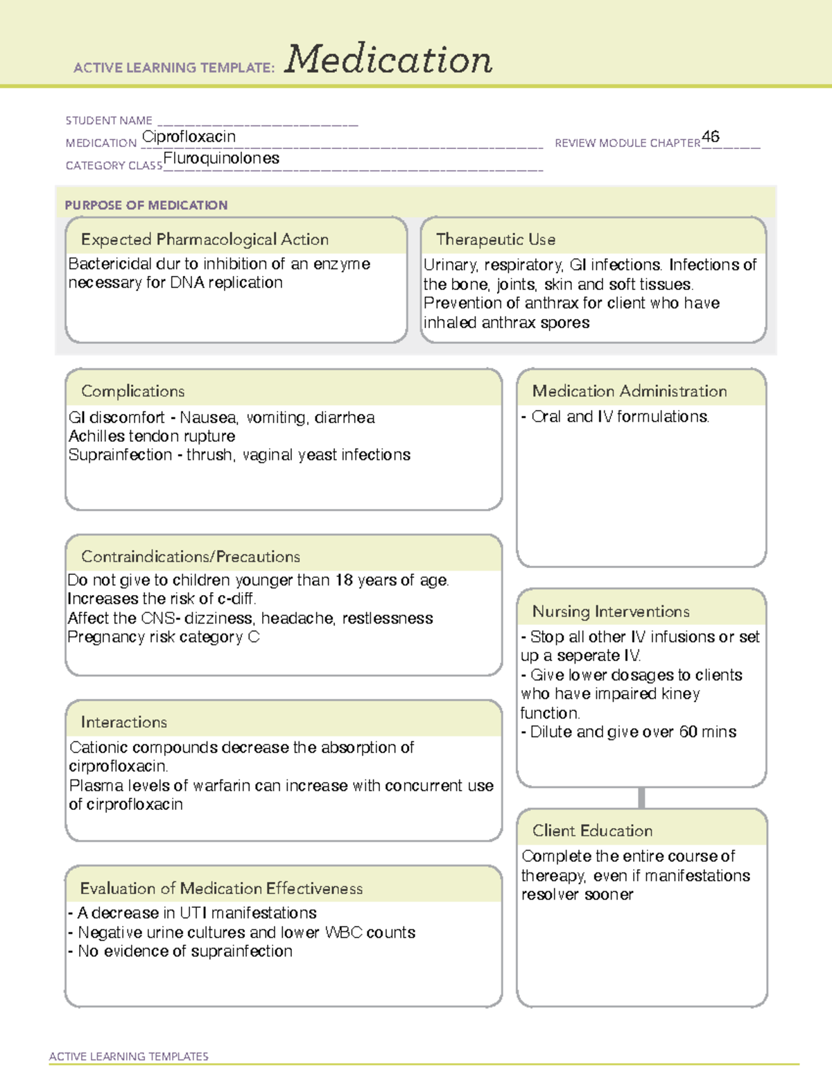 354 ATI Templet 2 - ATI Focused Review - ACTIVE LEARNING TEMPLATES ...