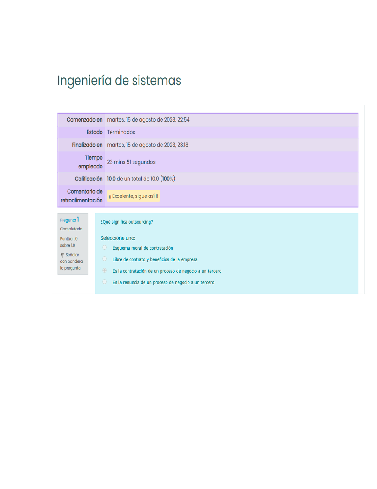 Modalidad De Examenes Semana 6 Ingenieria De Sistemas - Ingeniería De ...