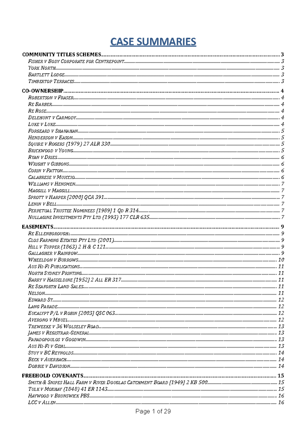 case-summaries-case-summaries-community-titles-studocu