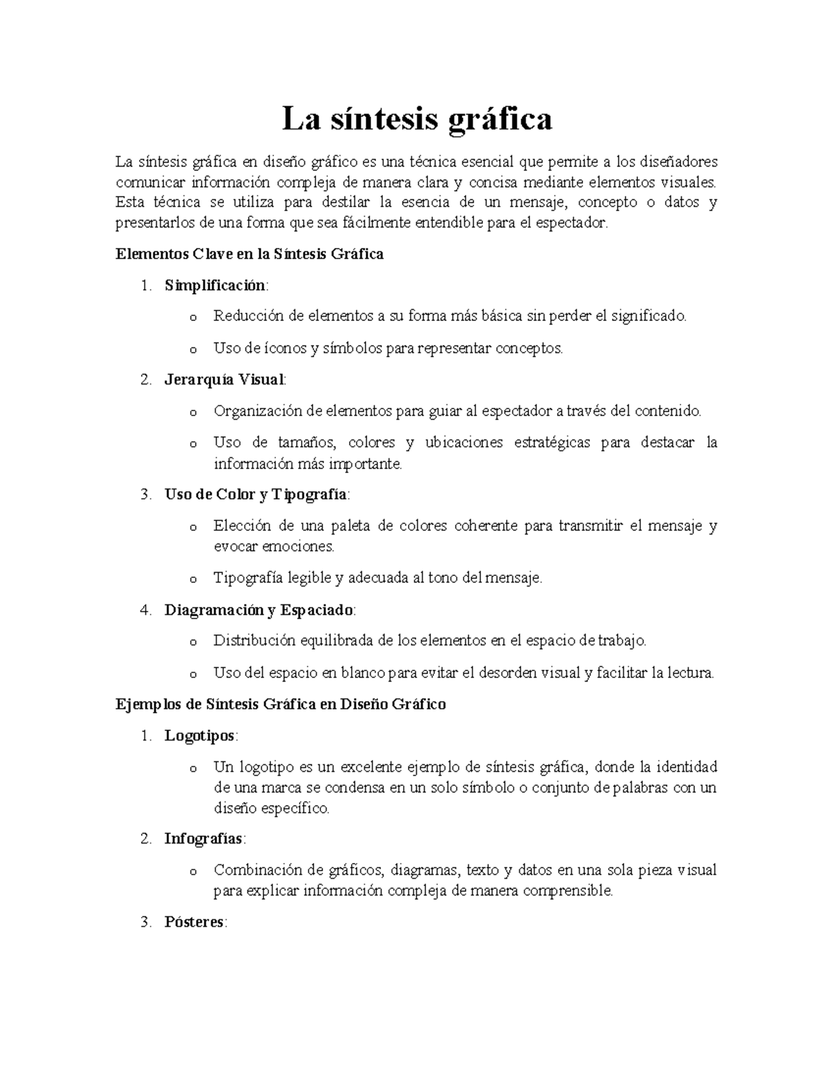 La síntesis gráfica - Resumen Taller: Metodología del diseño - La ...