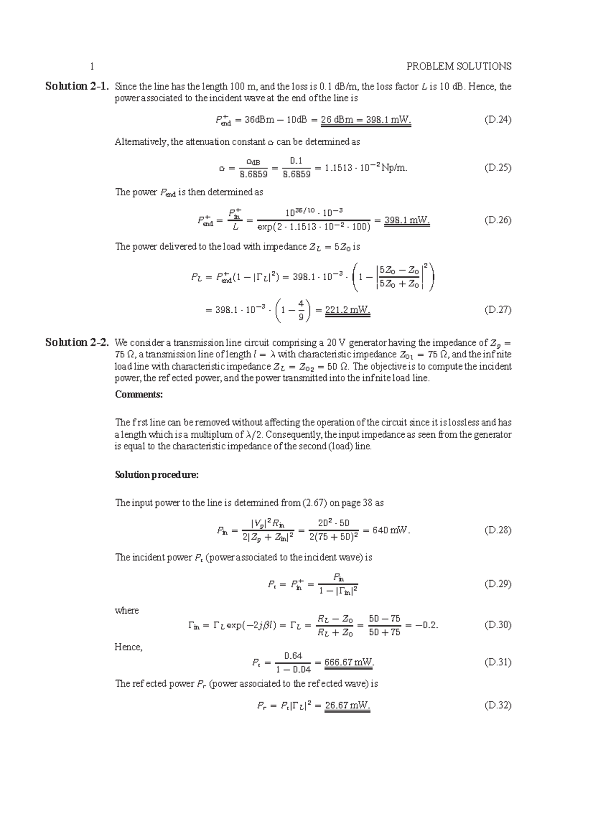 GTsolutions 03 - Group tutorial solutions 3 - 1 PROBLEM SOLUTIONS ...