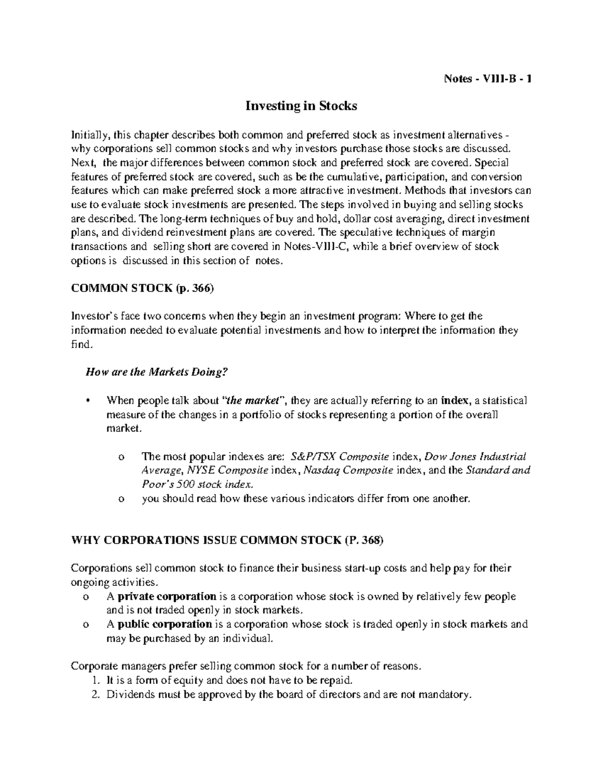 Notes 08B Notes And Practice Modules For Wlu University For Midterm ...