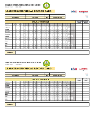 READING MATERIALS - Republic of the Philippines Department of Education ...