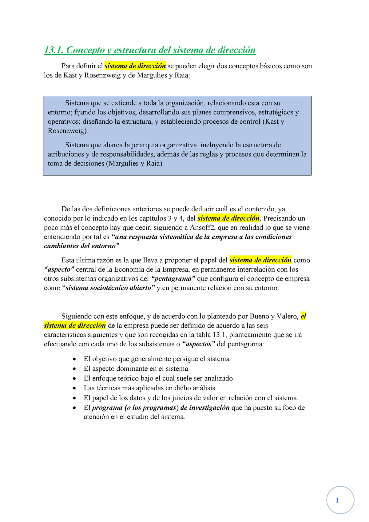 Tema 13 - Apuntes 13 - 13. Concepto y estructura del sistema de dirección  Para definir el sistema de - Studocu