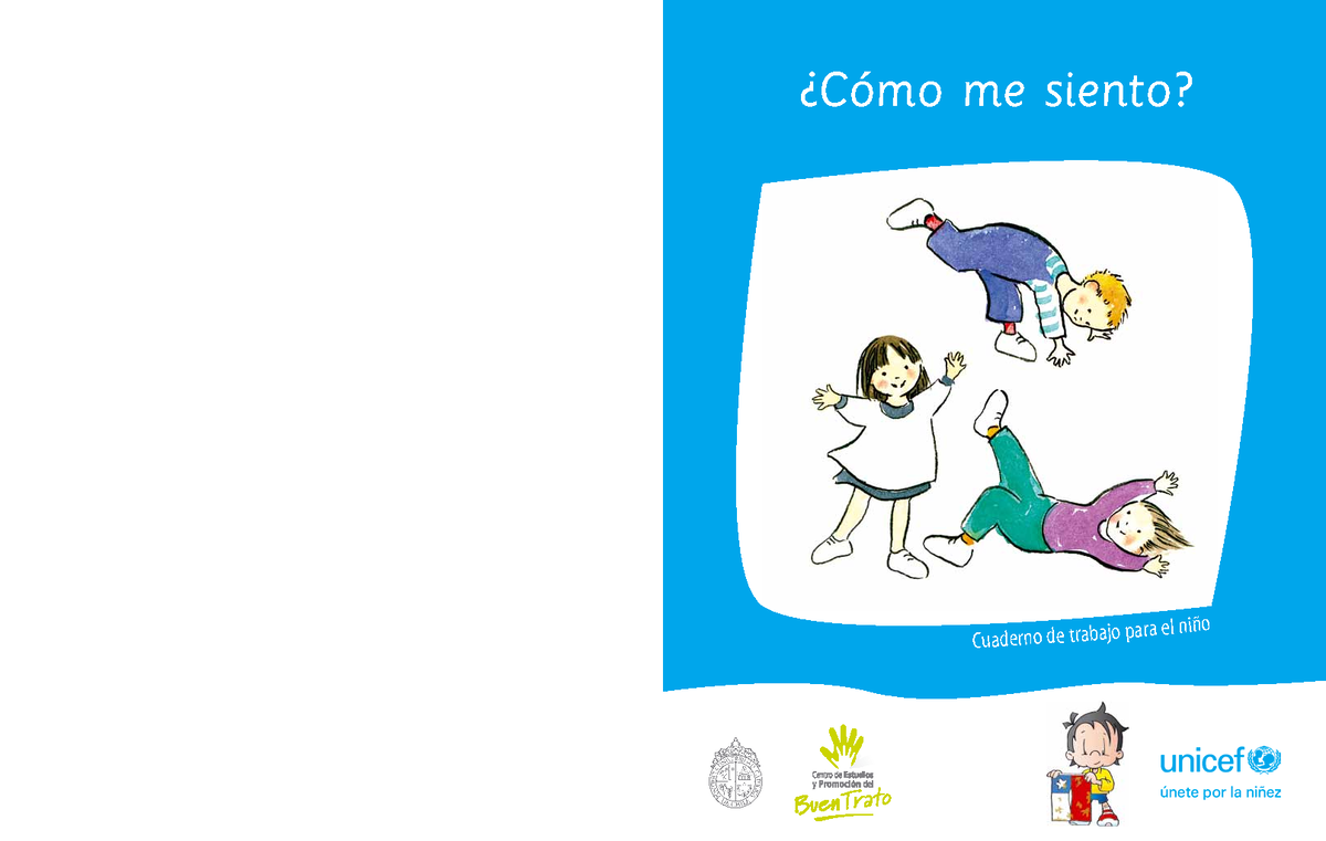 ¿Cómo me siento Cuaderno de trabajo para el niño - ¿Cómo me siento? Cua