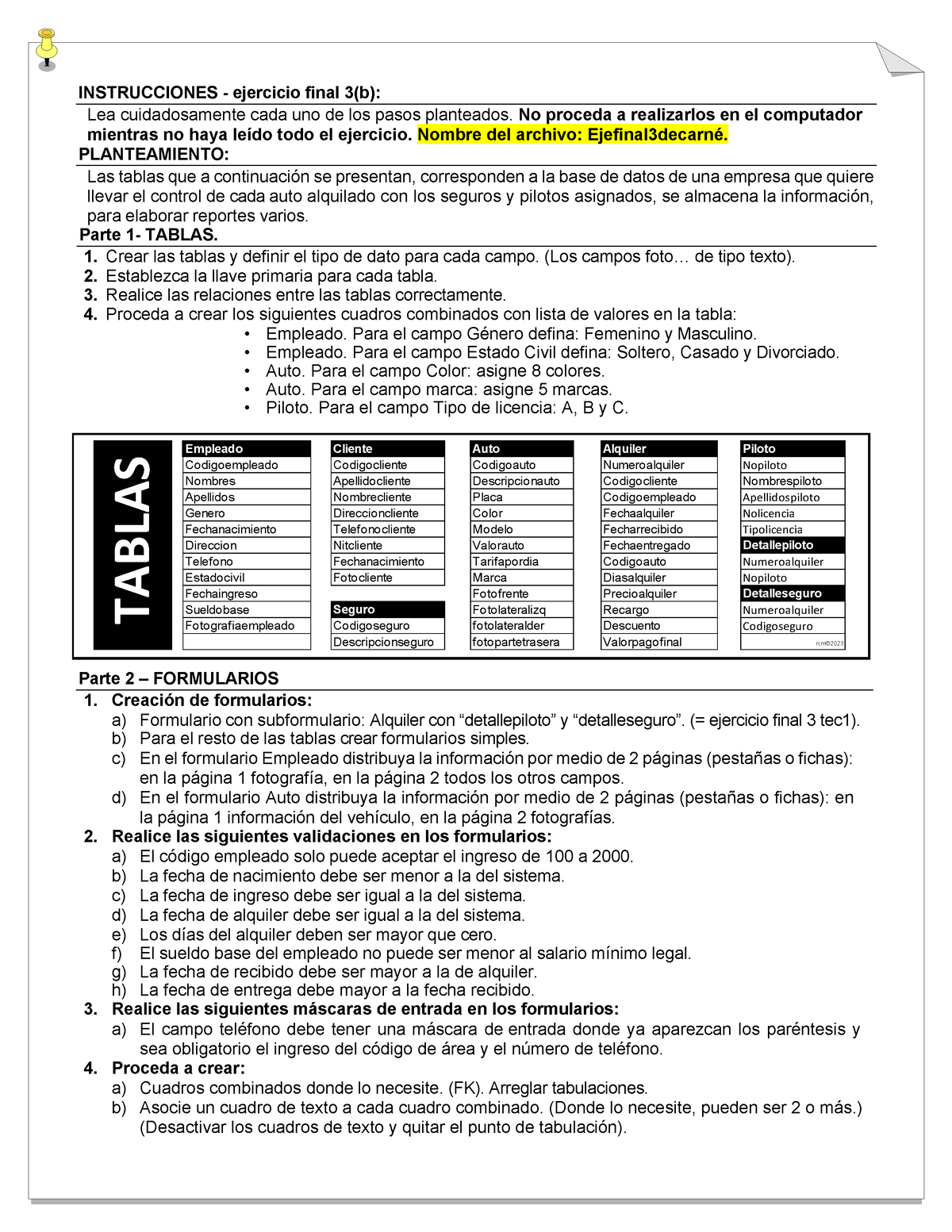 T2 Eje3fi1b Cp - Tarea - INSTRUCCIONES - Ejercicio Final 3(b): Lea ...