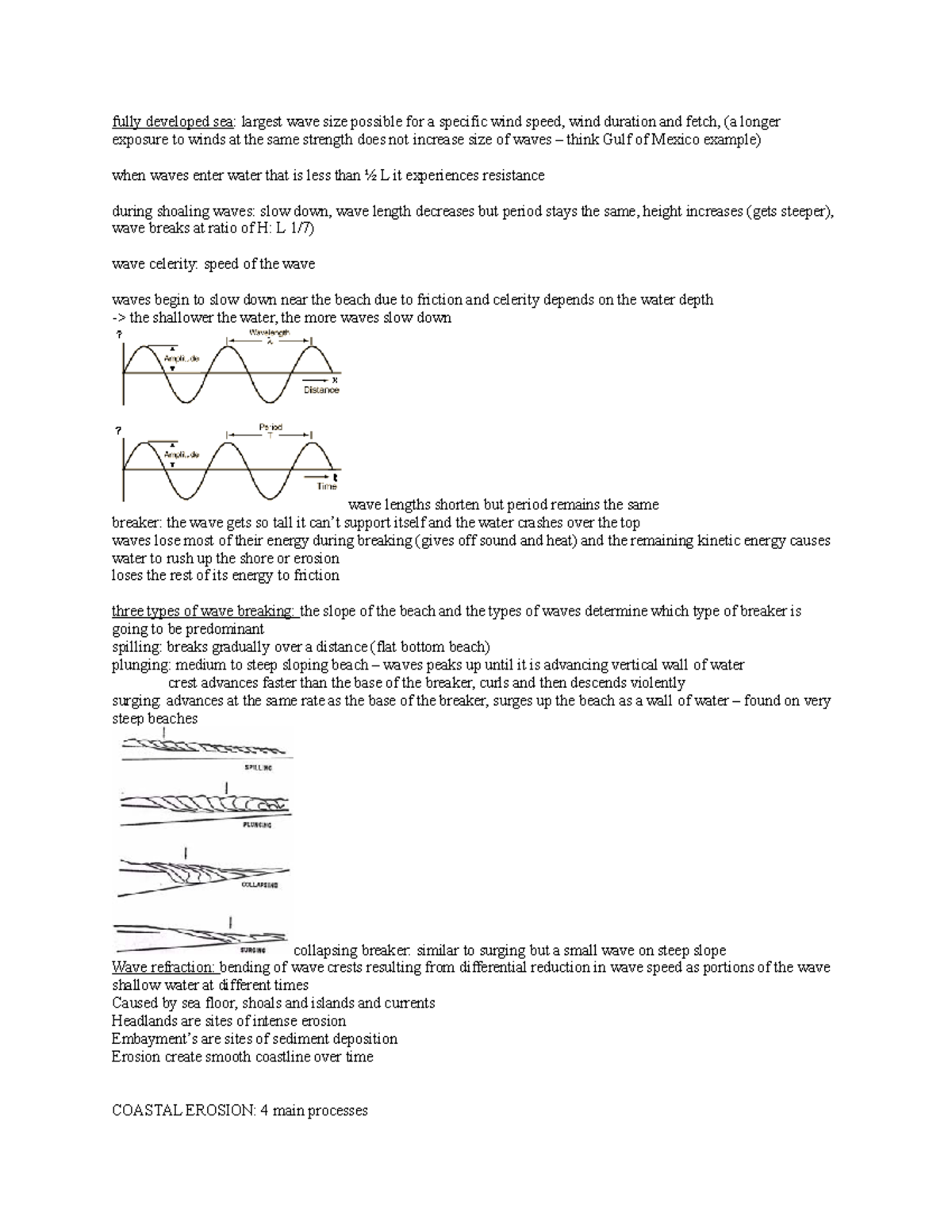 geo272-midterm-2-review-fully-developed-sea-largest-wave-size