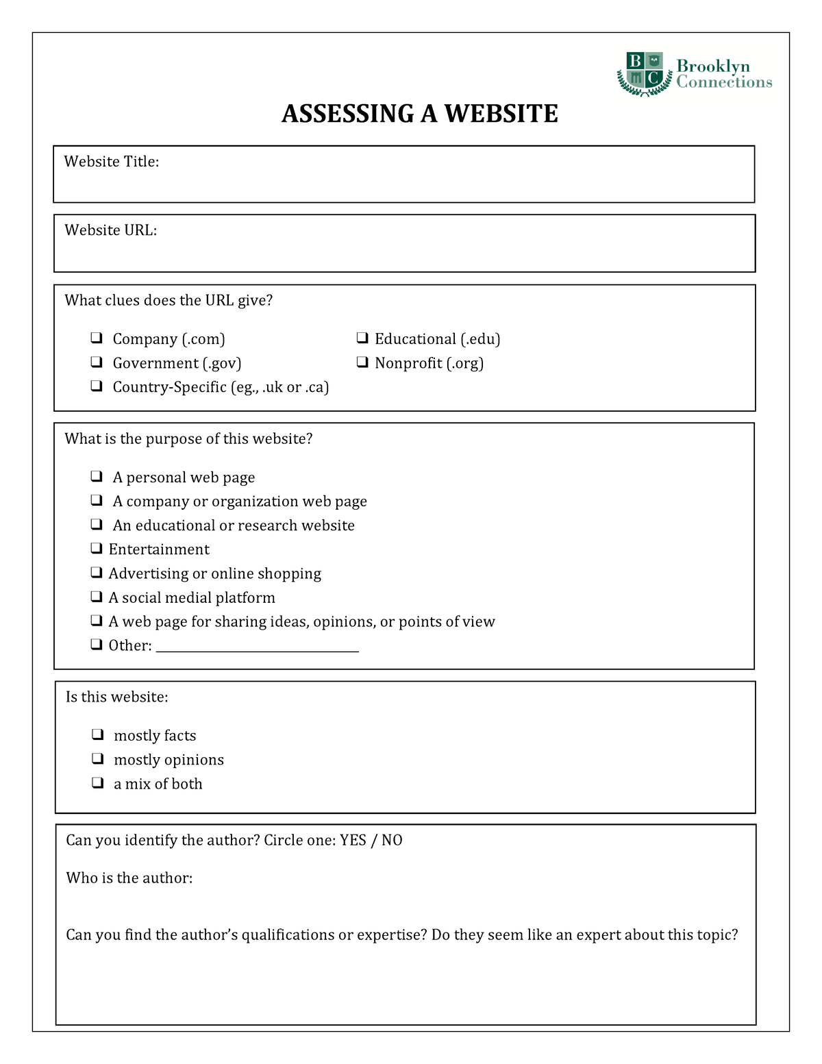 internet research worksheet pdf