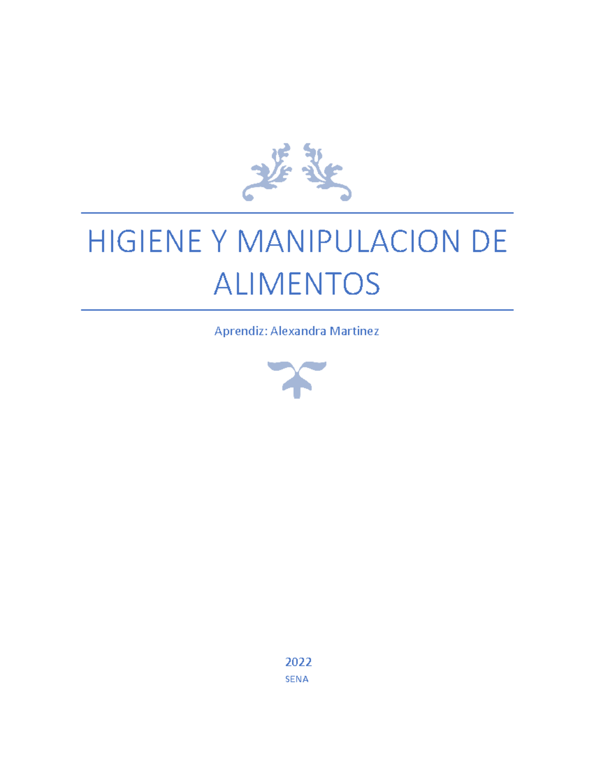 Higiene Y Manipulacion De Alimentos Bbbbbbbbbbbb - HIGIENE Y ...