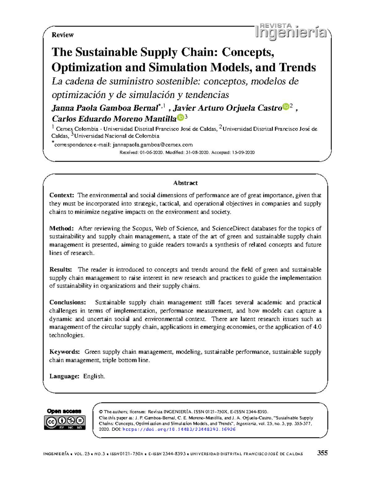 sustainable supply chain case study