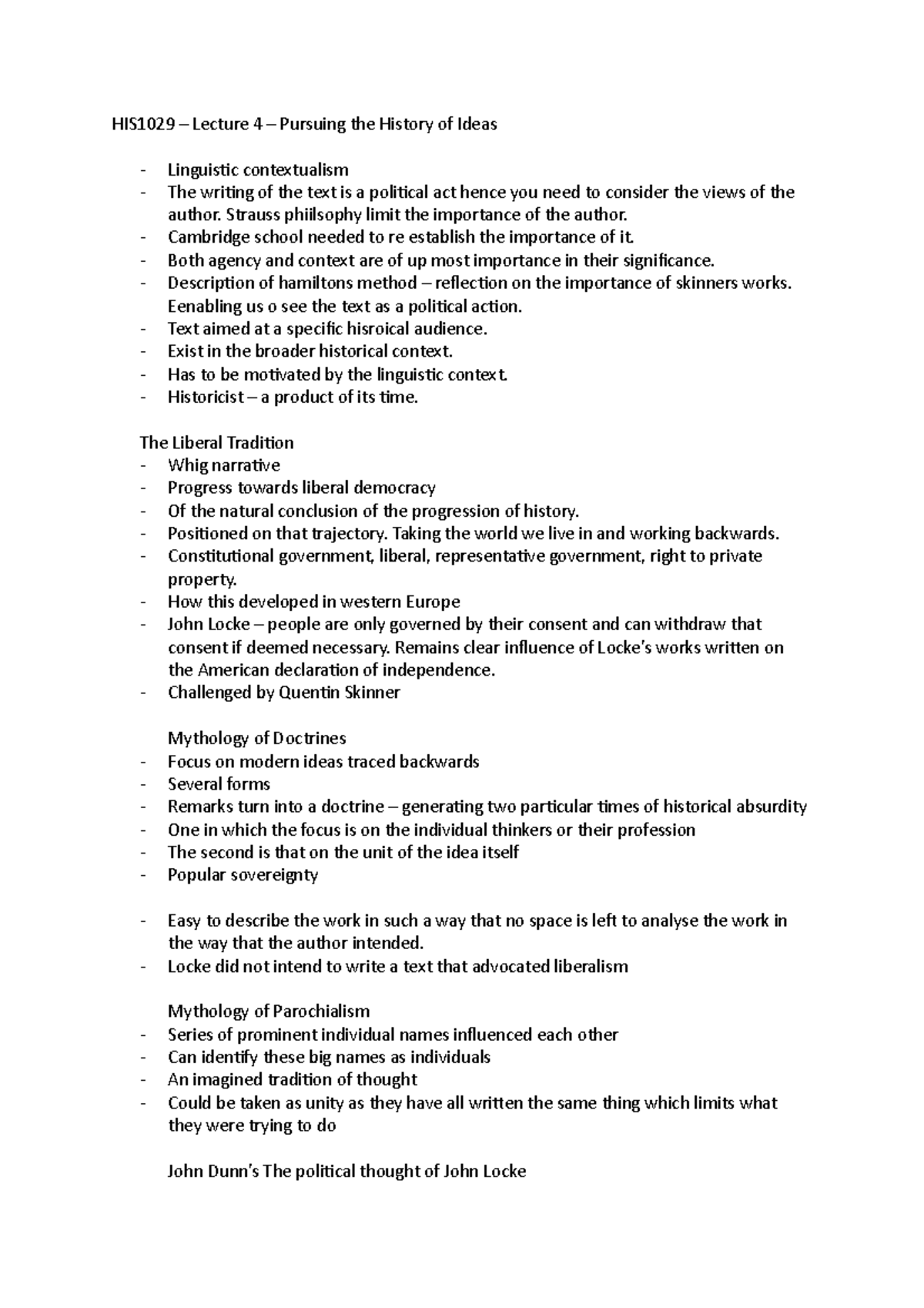 Lecture 4 - A skills module with concepts that are essential to the ...