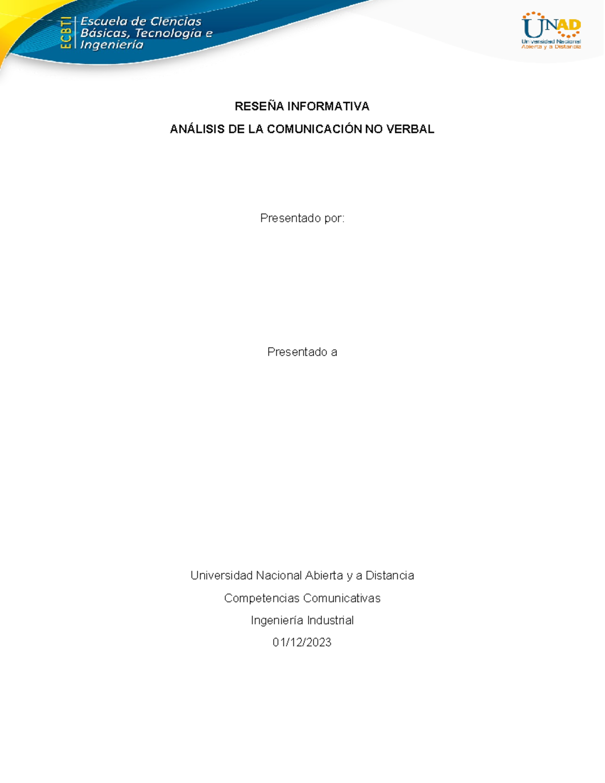 Reseña Informativa - Trabajo - RESEÑA INFORMATIVA ANÁLISIS DE LA ...