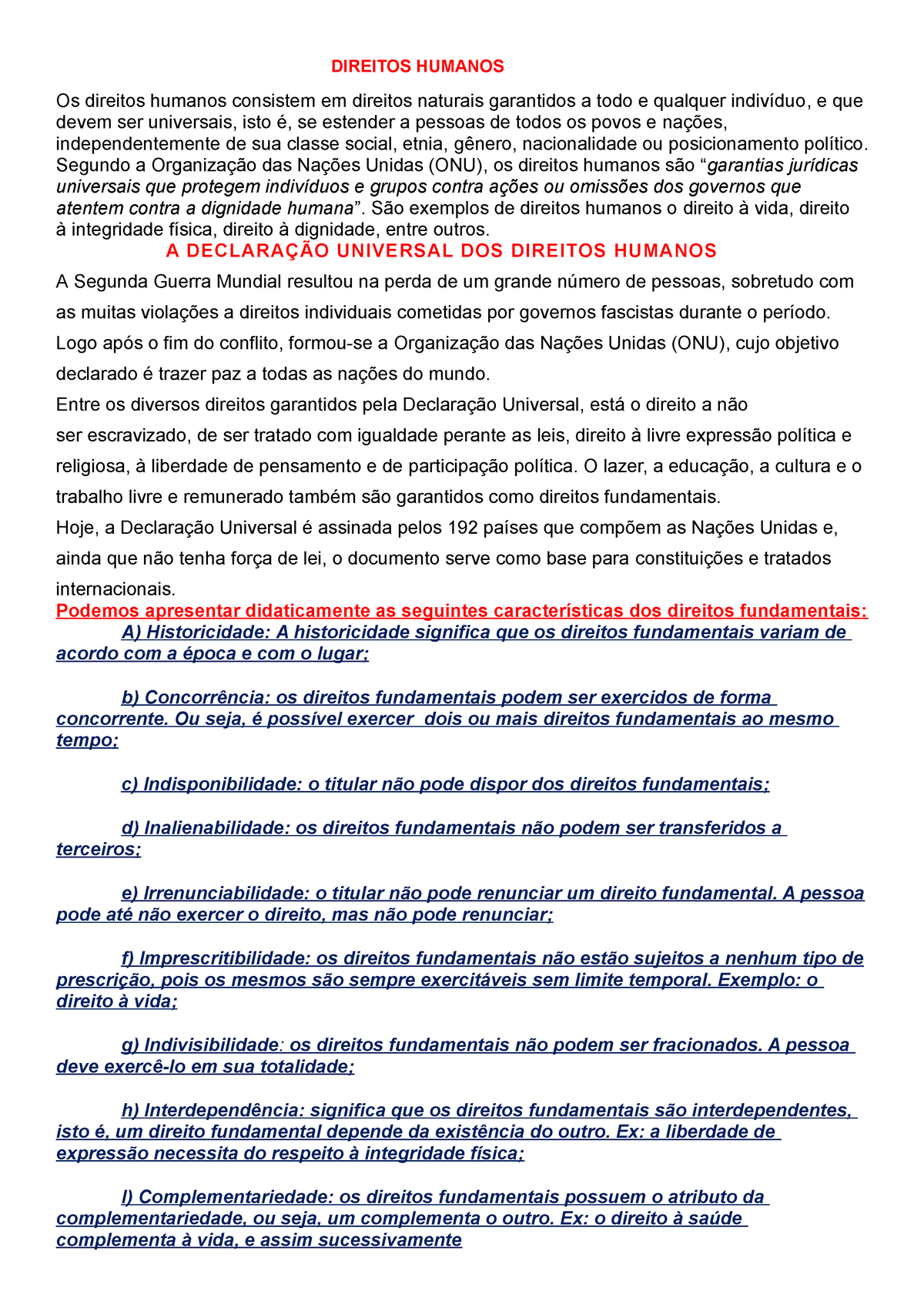 Resumo Sobre Direitos Humanos Direitos Humanos Os Direitos Humanos Consistem Em Direitos 6210