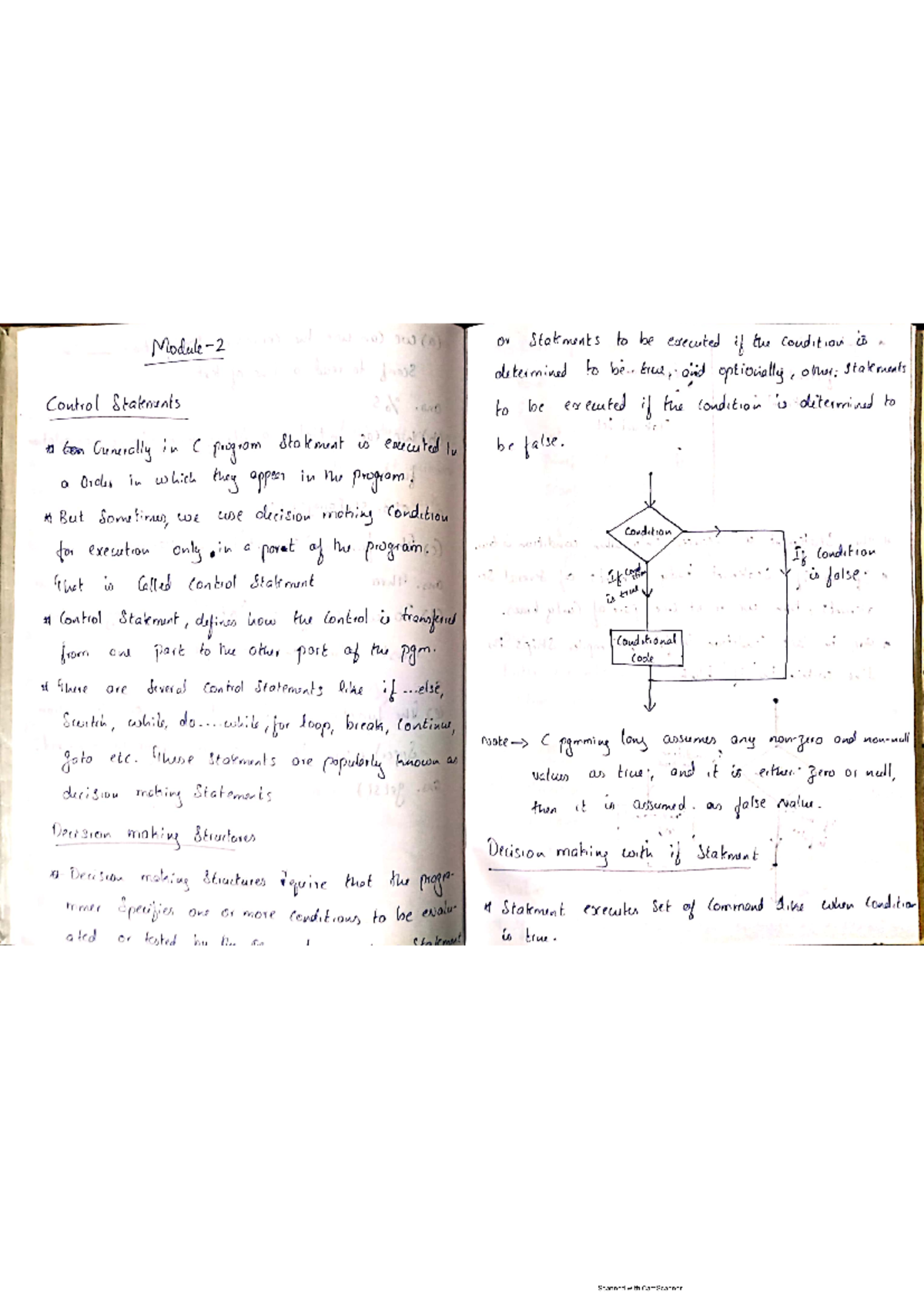 C module 2 - C programming notes - Power electronics lab - Studocu