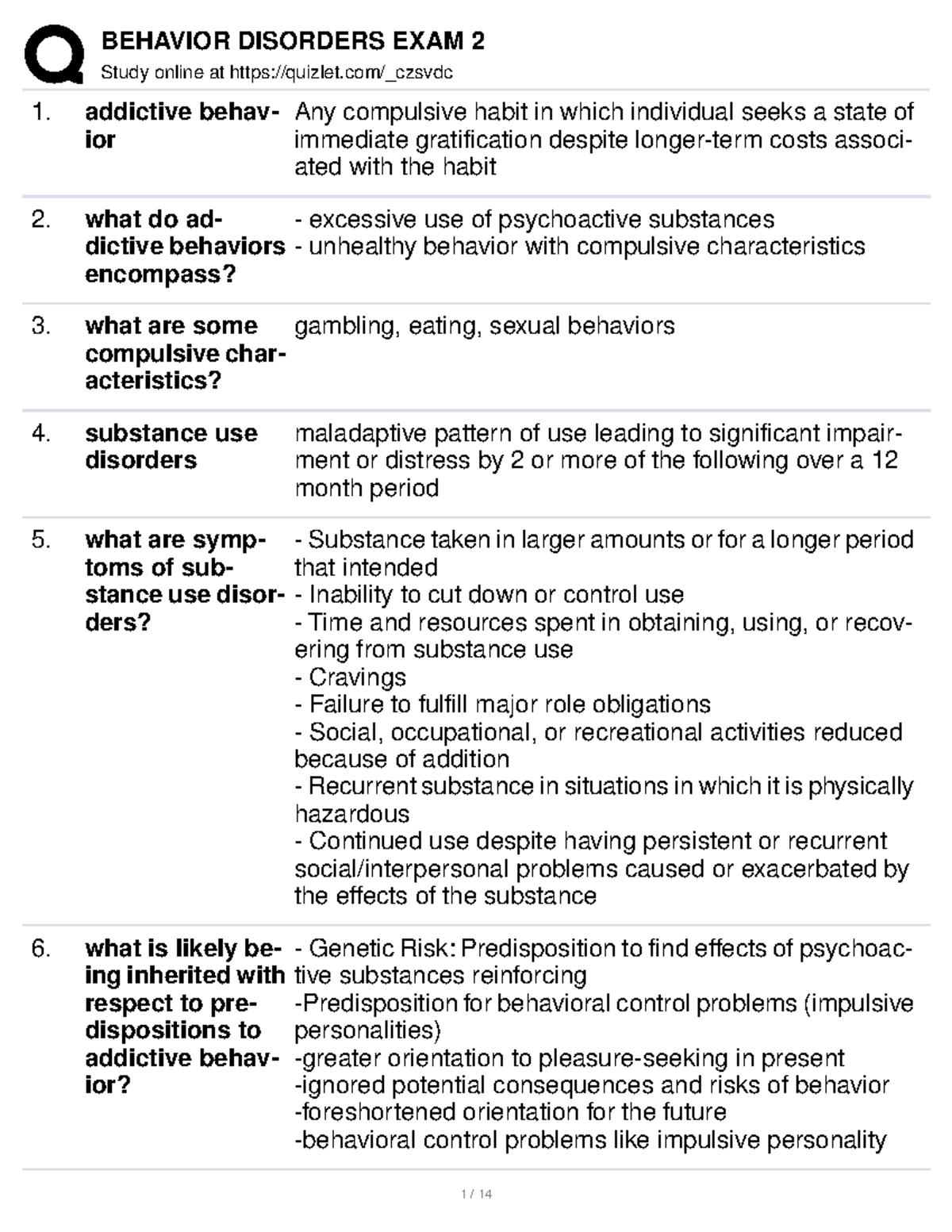 Test 2 quizlet psyc 223 - Study online at quizlet/_czsvdc addictive ...