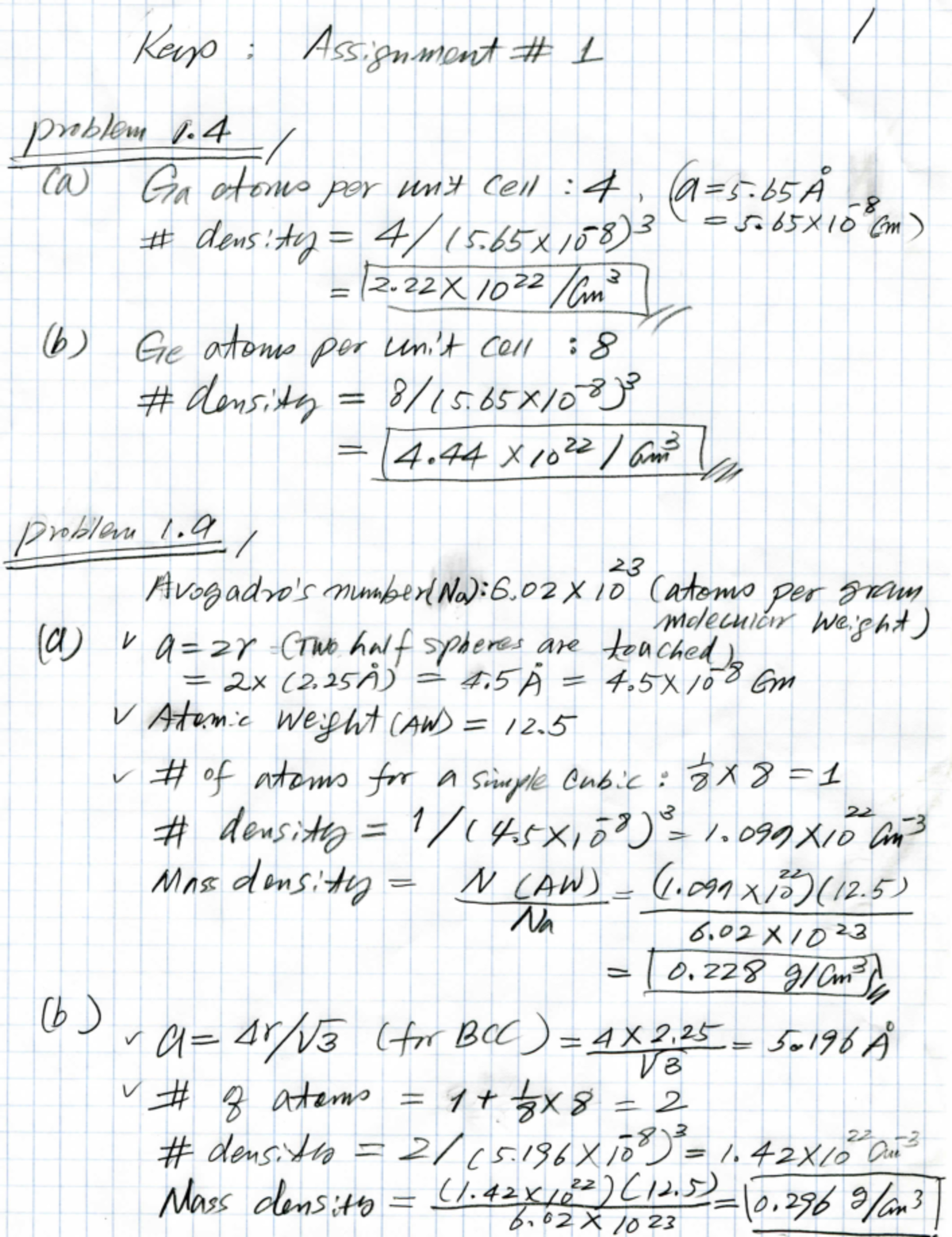 Keys Assignment 1 - Homework 1 Answers - Keyp : Assignment 1 problem 1 ...