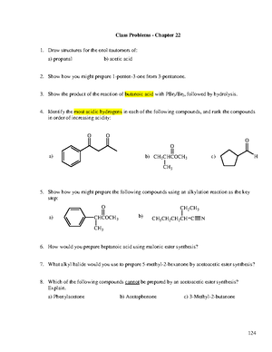 Proton and carbon NMR - Chapter 13 – Additional Practice Problems A ...