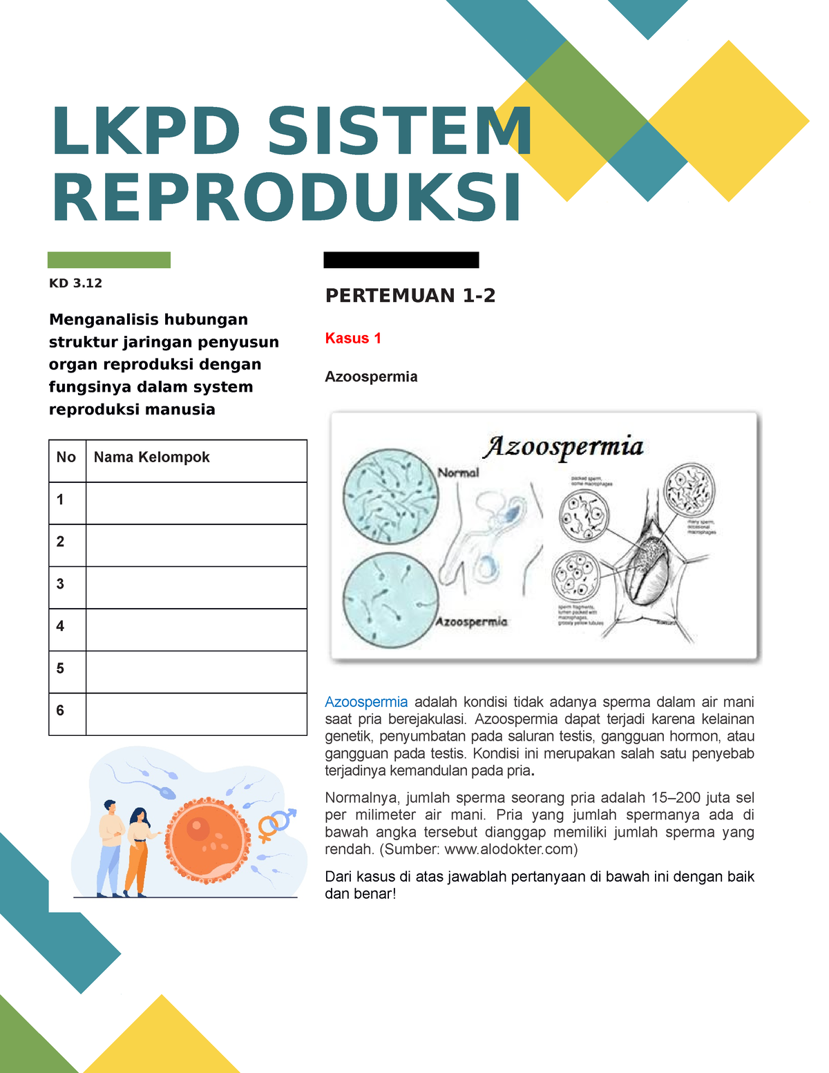 E Lkpd Teknologi Pada Sistem Reproduksi Manusia Inter