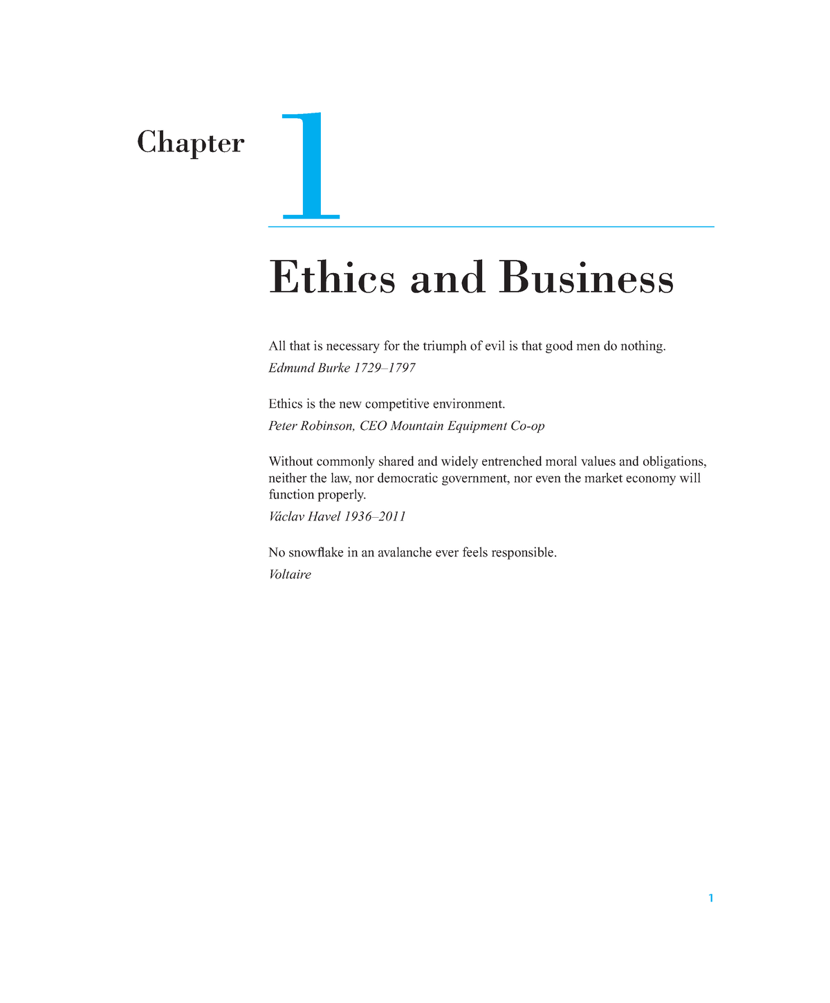 Buku Etika Bisnis Chapter 1 - 1 Ethics And Business All That Is ...