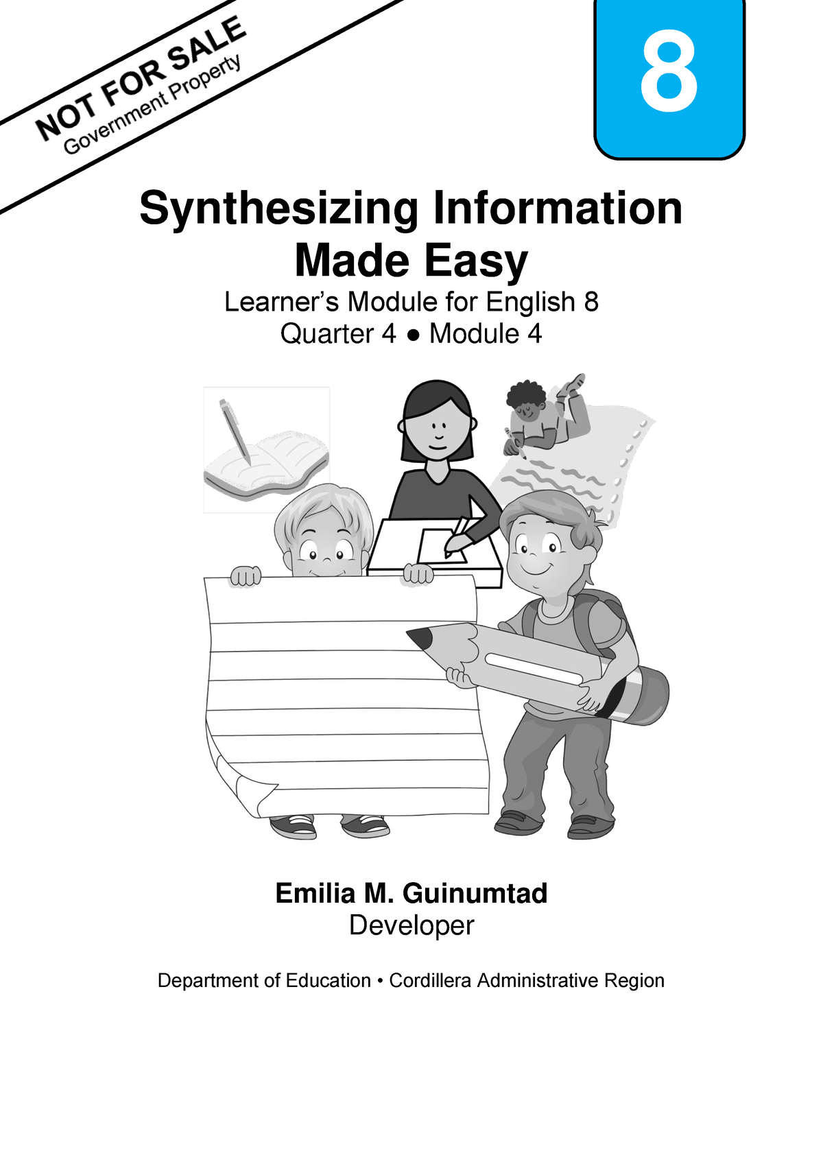 Engl8 Q4 W4 Synthesizing Information Made Easy - Synthesizing ...