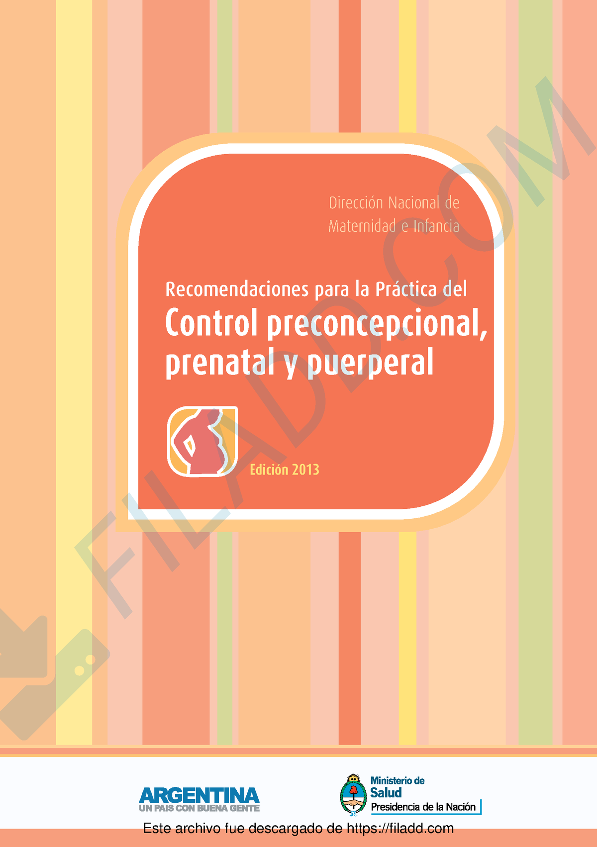 Control Preconcepcional Prenatal Y Puerperal - ####### Dirección ...