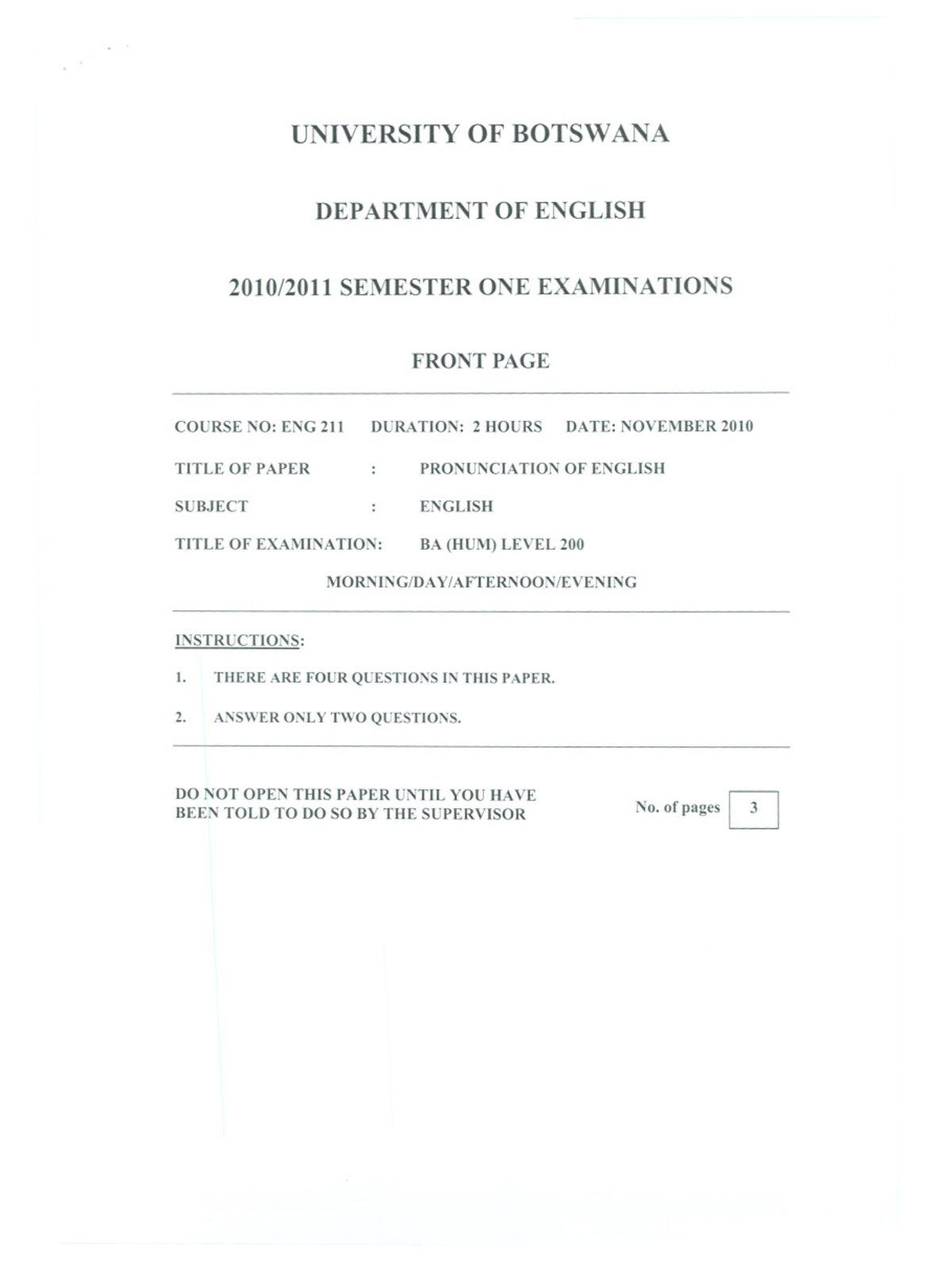 Introduction To English Studocu