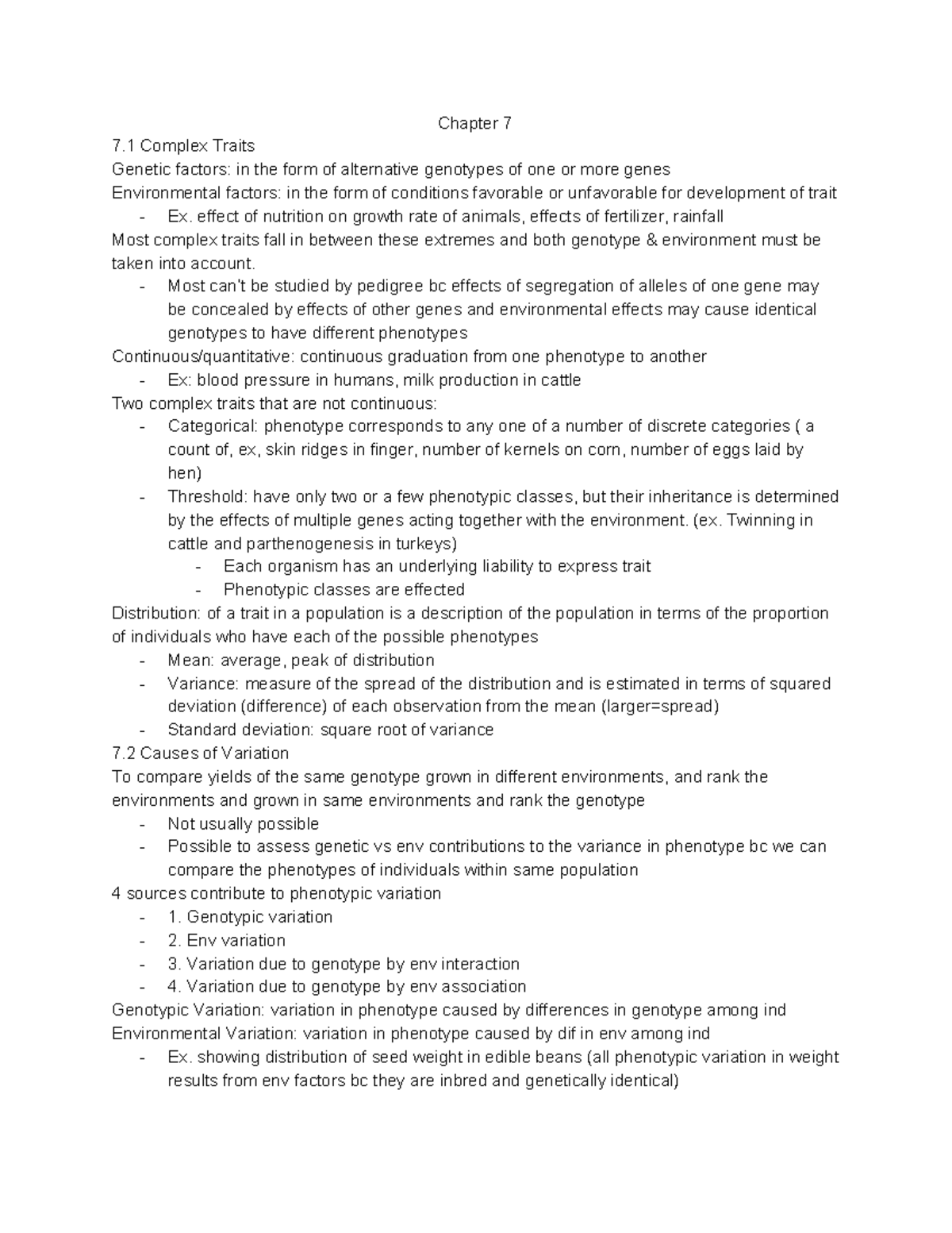 genetics-ch-7-outline-chapter-7-7-complex-traits-genetic-factors-in