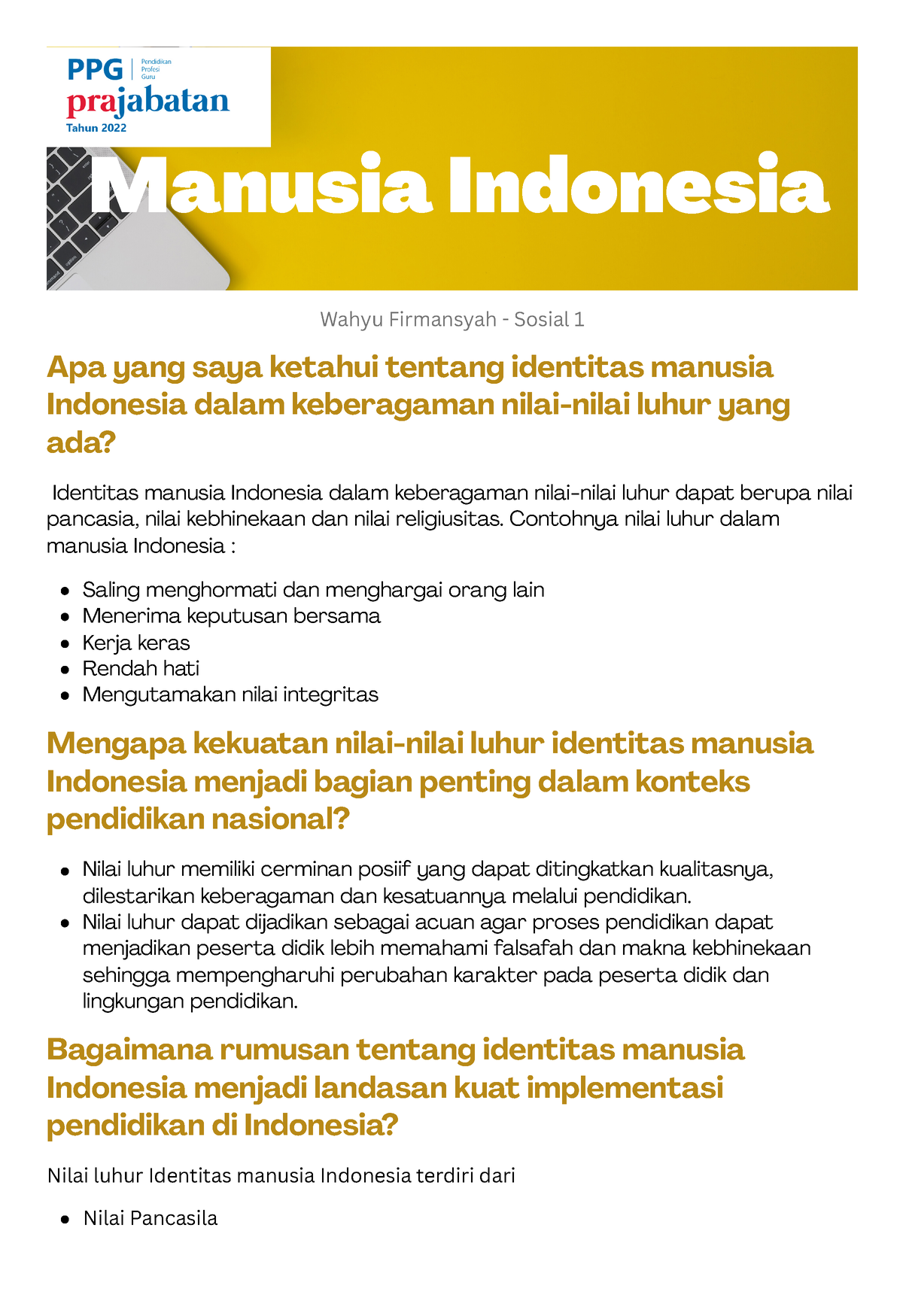 T3-Demonstrasi Kontekstual - Kontekstualisasi Manusia Indonesia - Wahyu ...