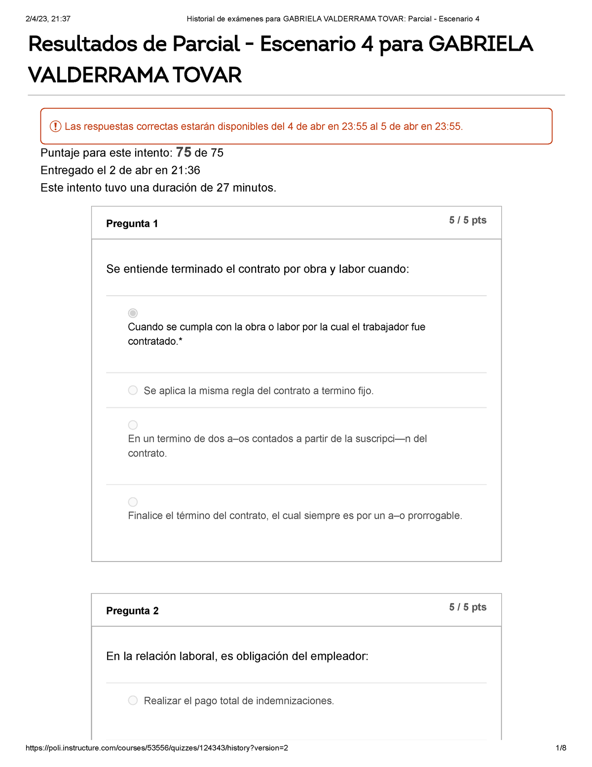 Parcial- Escenario 4 - Intento 2 - Resultados De Parcial - Escenario 4 ...