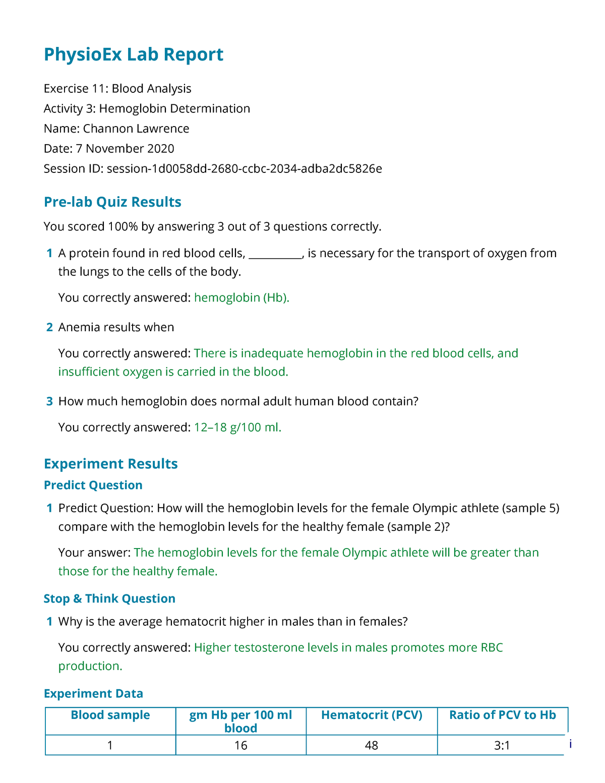 what does low hematocrit and hemoglobin determination mean