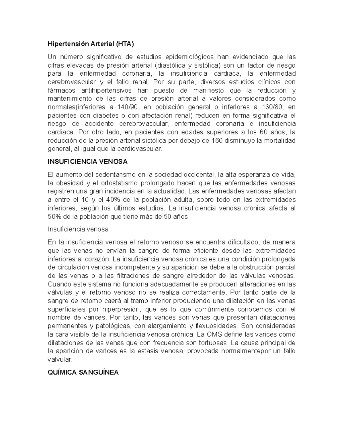 insuficiencia venosa crónica etapa 3