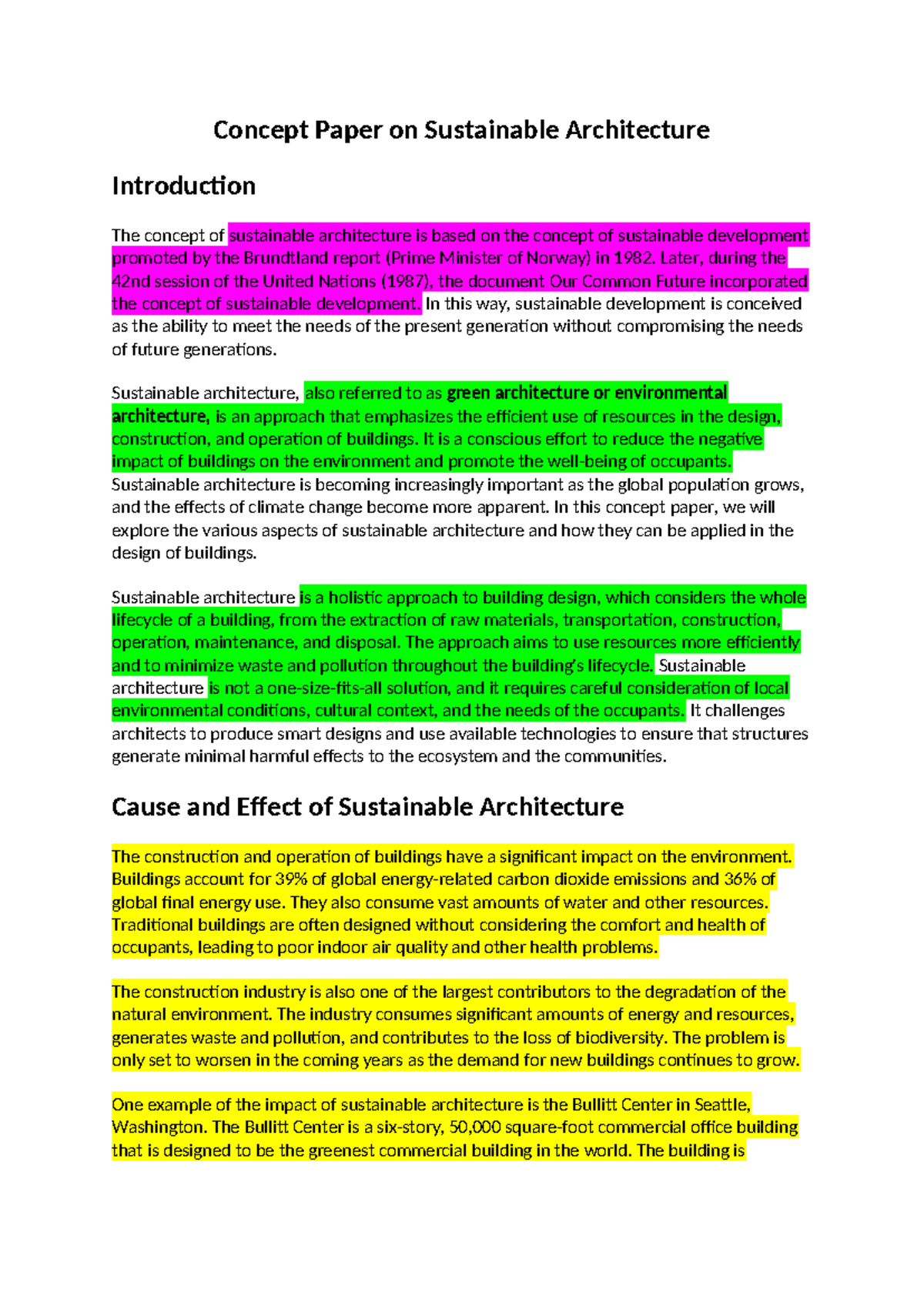 Concept Paper - Asynchronous Task - Concept Paper on Sustainable ...