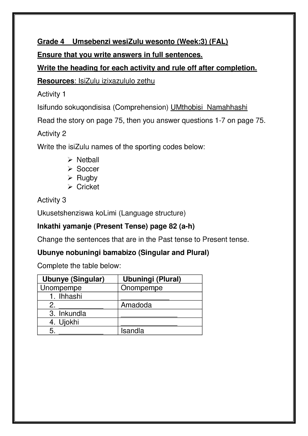 history essay grade 10 term 4