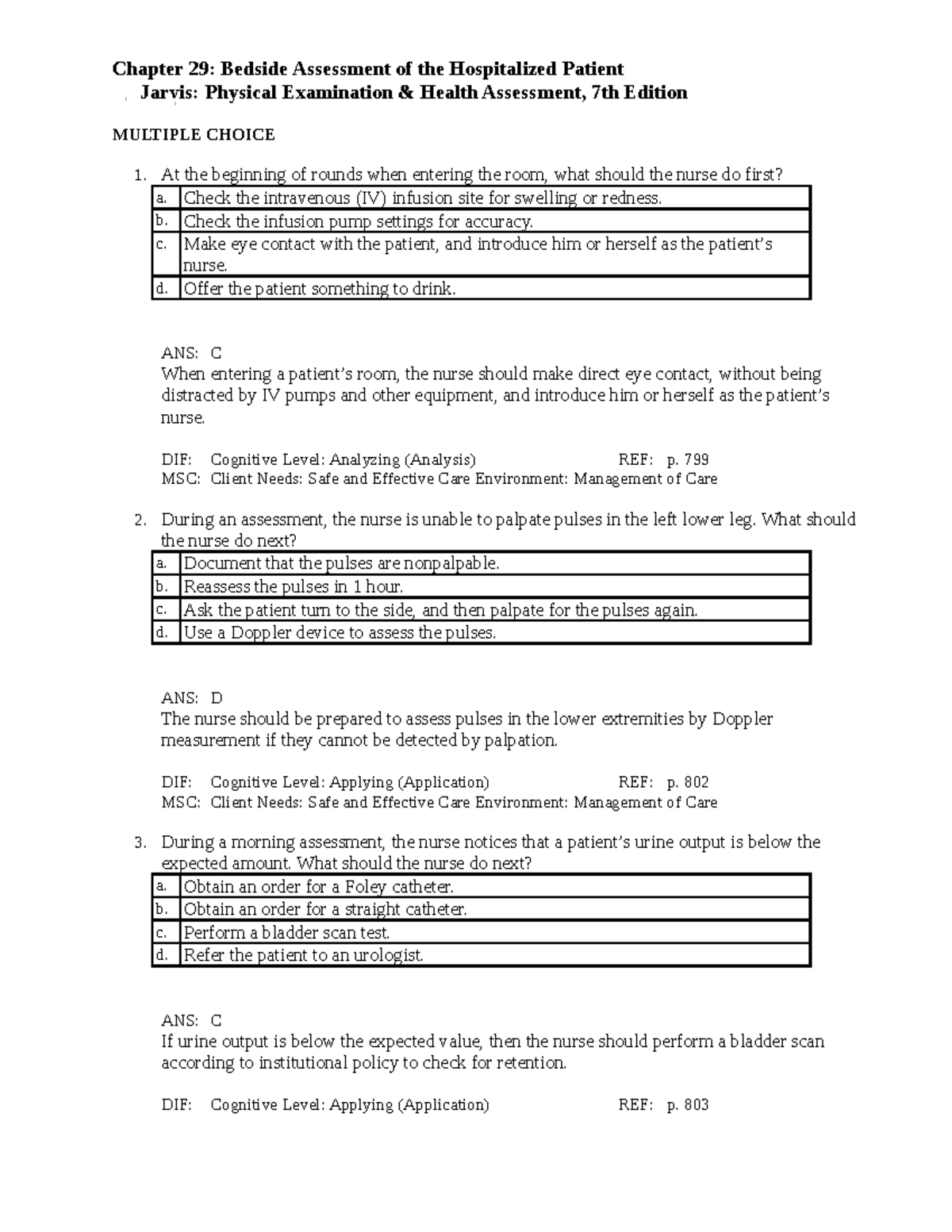 Copy of c29 - Multiple-choice practice questions with answers and ...