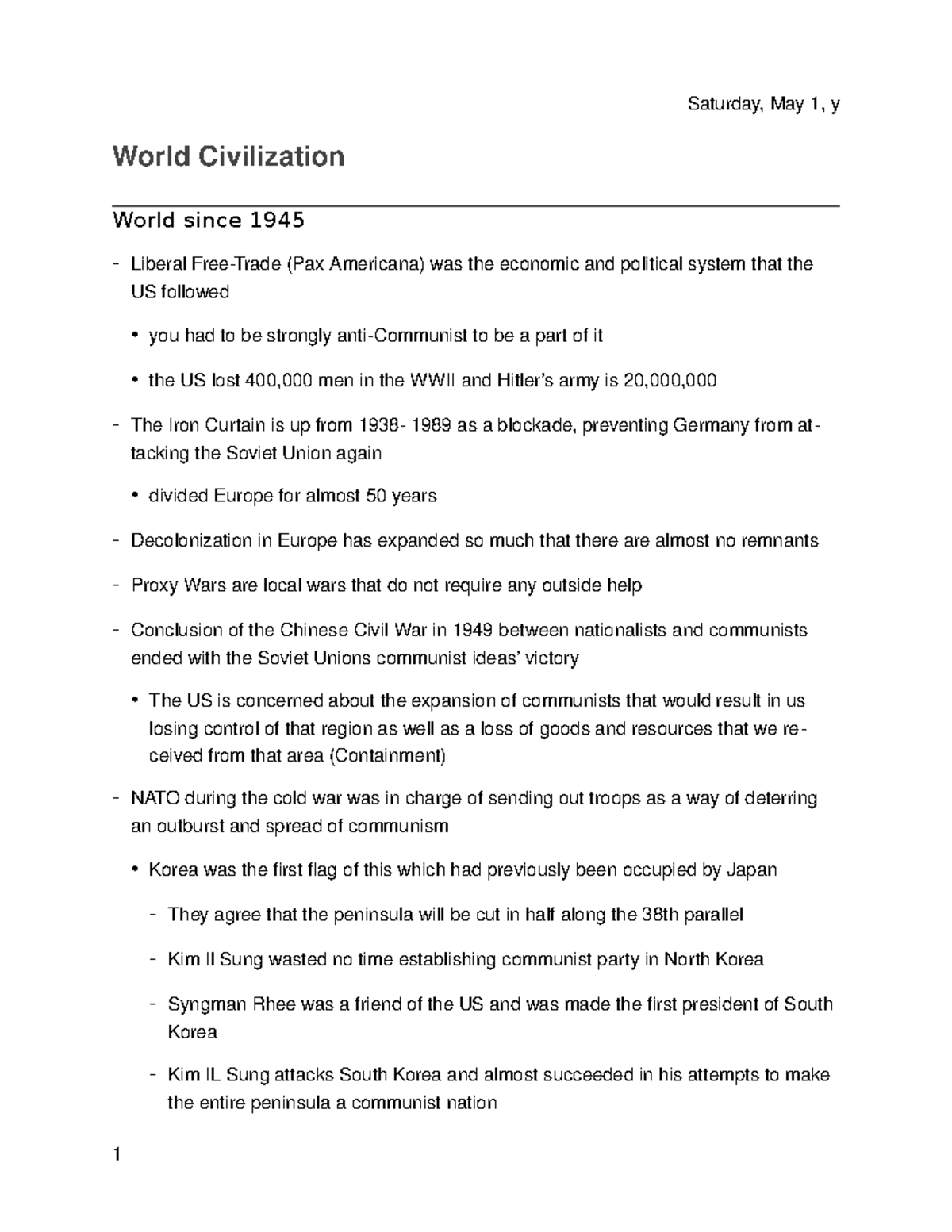 world civilization topics for research papers