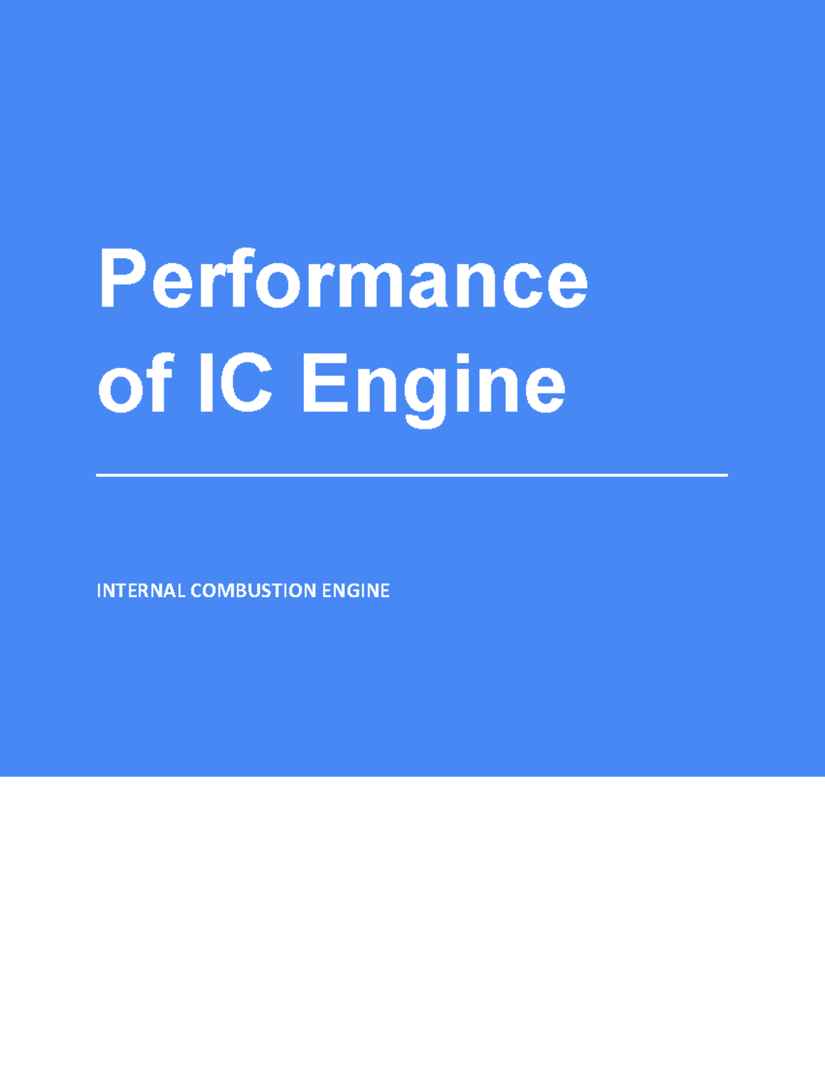 Performance Of IC Engine - Study Notes - Copyright © 2014-2020 TestBook ...